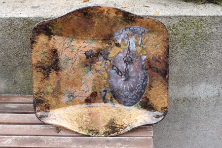 Encres sur verre pour l'atelier adultes